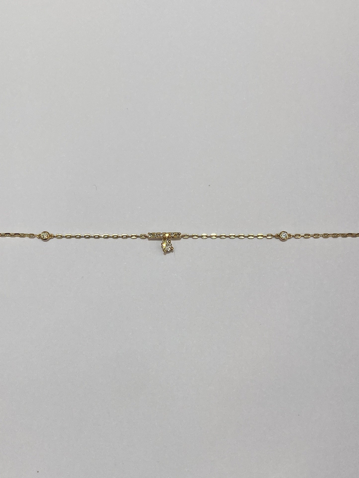 18K Gold and Diamond bracelet "Denise"