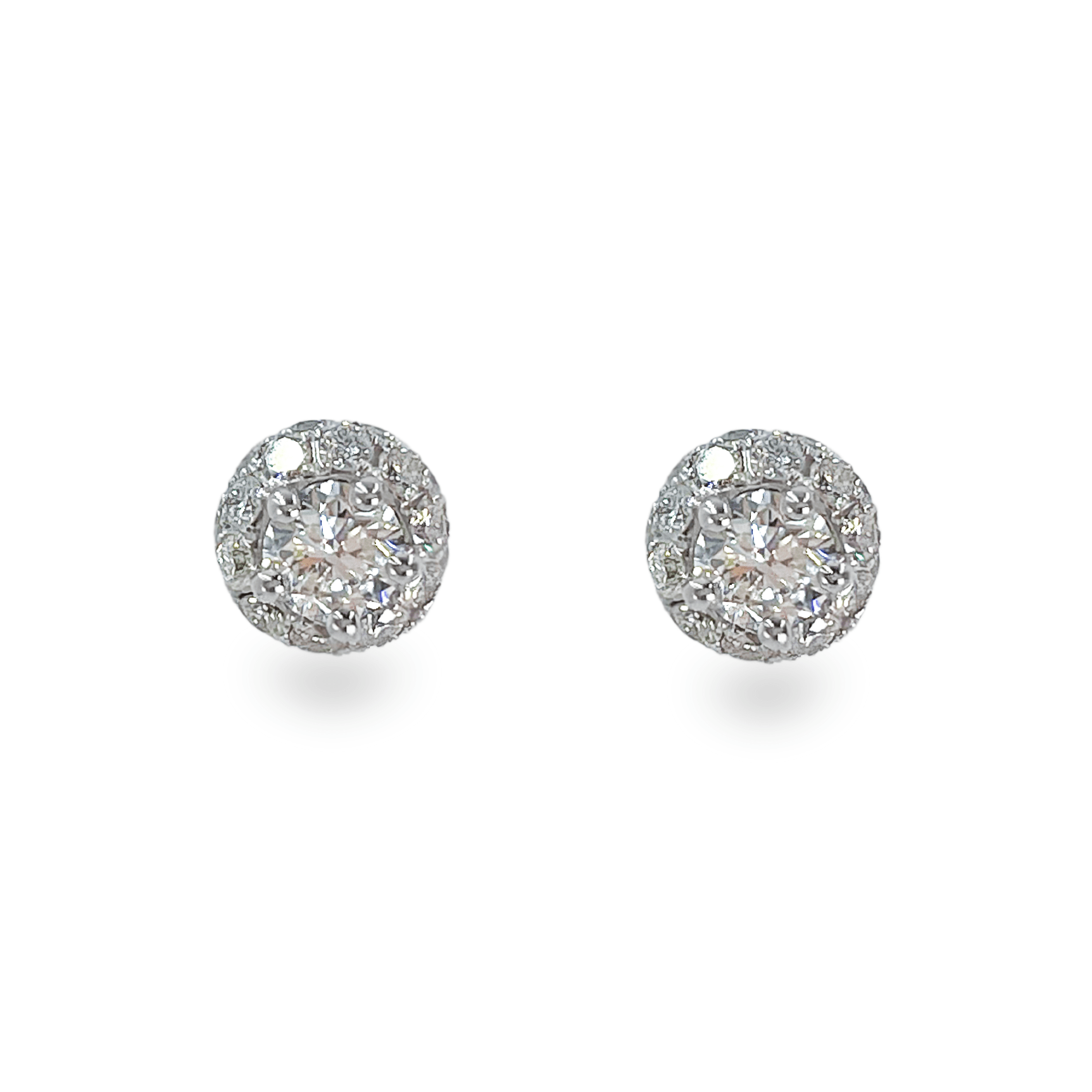 Bomba Studs 1.3 TCW - أقراط - Luxury Diamond Jewelry shop Dubai - SABA DIAMONDS