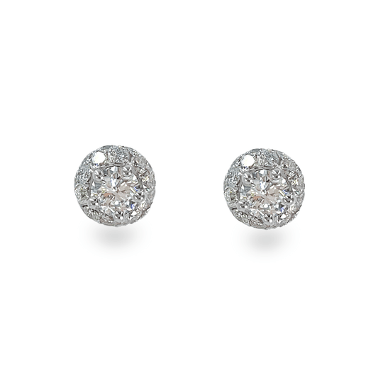 Bomba Studs 1.3 TCW - أقراط - Luxury Diamond Jewelry shop Dubai - SABA DIAMONDS
