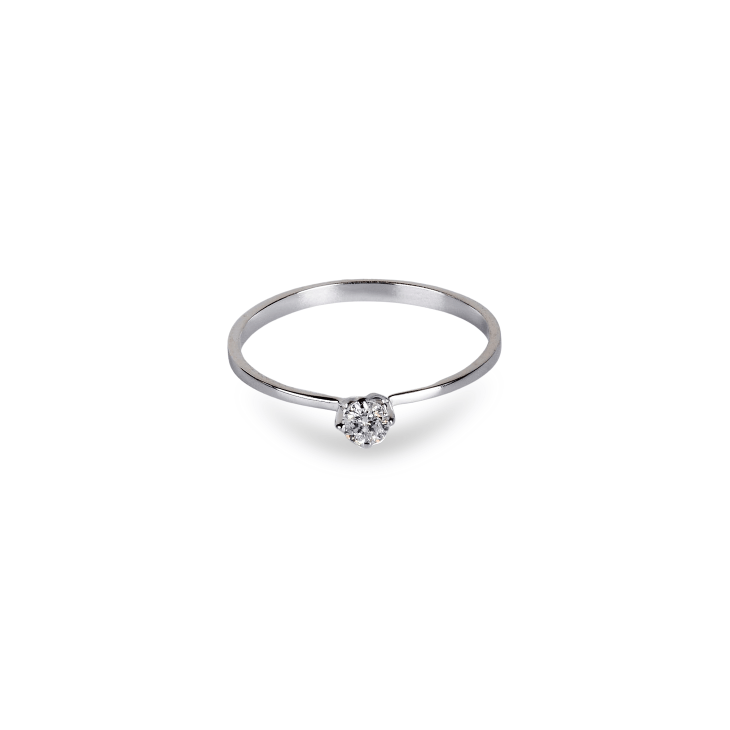 11 Pointer 18k Gold IGI Certified Ring- جرس - Luxury Diamond Jewelry shop Dubai - SABA DIAMONDS