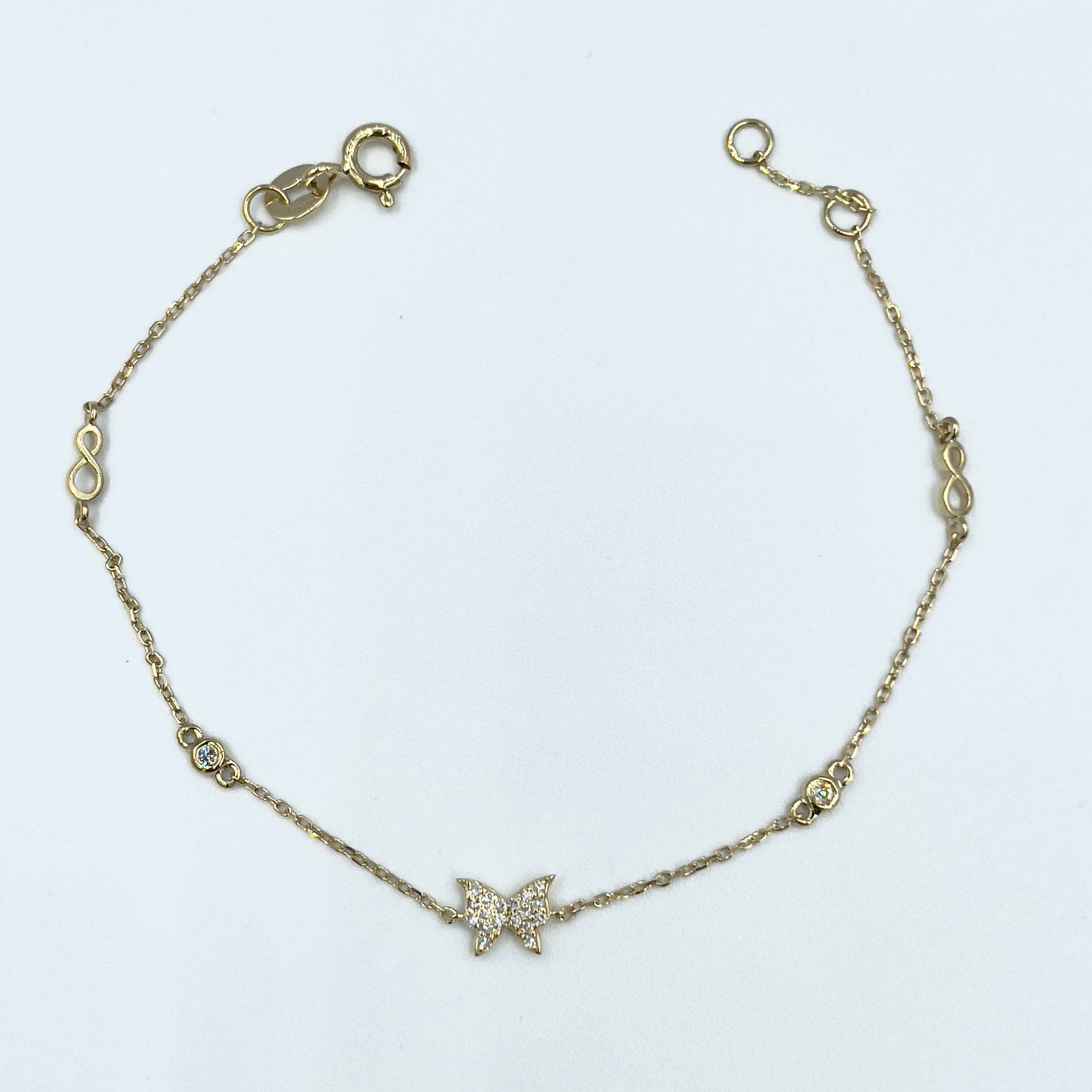 Bangles & Bracelets | Butterfly Chain Bracelet | Freeup
